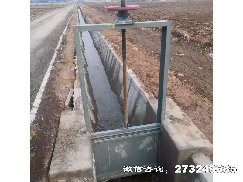盐田抗磨钢制含沙闸门