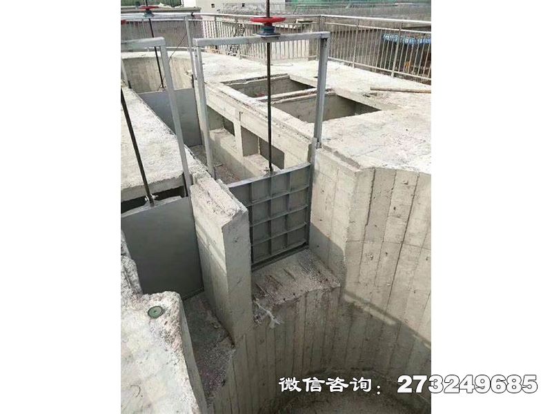 陆良县冲砂渠道机闸一体闸门