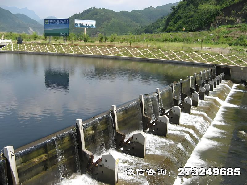 湖泊景观钢坝用于湖泊生态保护与景观提升工程，由水务局、园林部门及旅游开发企业采用。钢制坝体调节湖泊水位，支持生态补水与防洪调度。低水头损失设计保护水生生物，适配湖泊周边景观需求，可与栈道、游船码头结合。湖泊景观钢坝价格电话微信联系厂家。