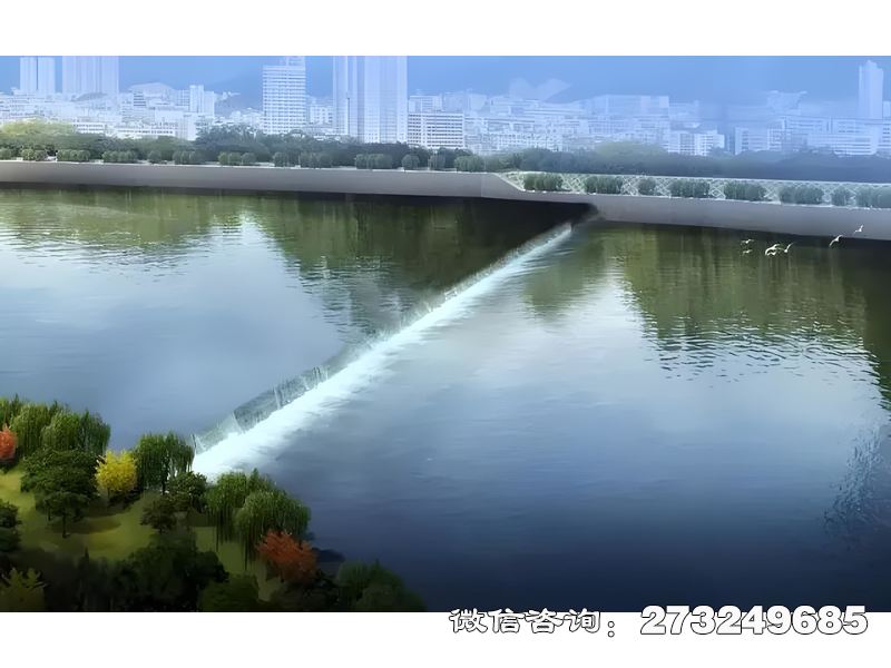 湖泊生态调控坝用于湖泊生态系统保护与修复，由水务局、环保机构及生态保护组织采用。钢制坝体模拟自然水文节律，支持鱼类产卵与水生植物生长。适配封闭水域与饮用水源地，保障湖泊生态平衡与水质安全。湖泊生态调控坝价格电话微信联系厂家。
