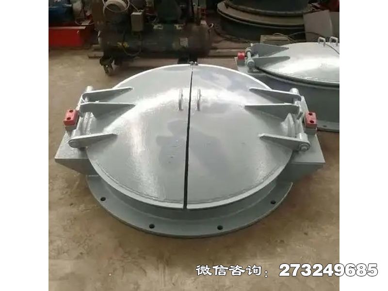 攀枝花铸铁圆型导流拍门