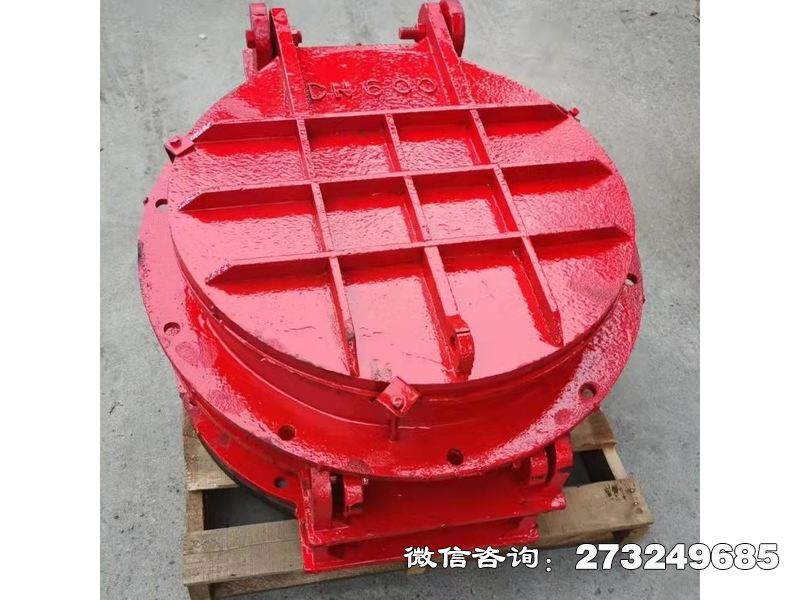 突泉县铸铁圆形涵洞拍门