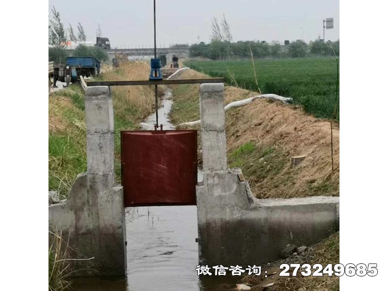 文县小渠道铸铁闸门